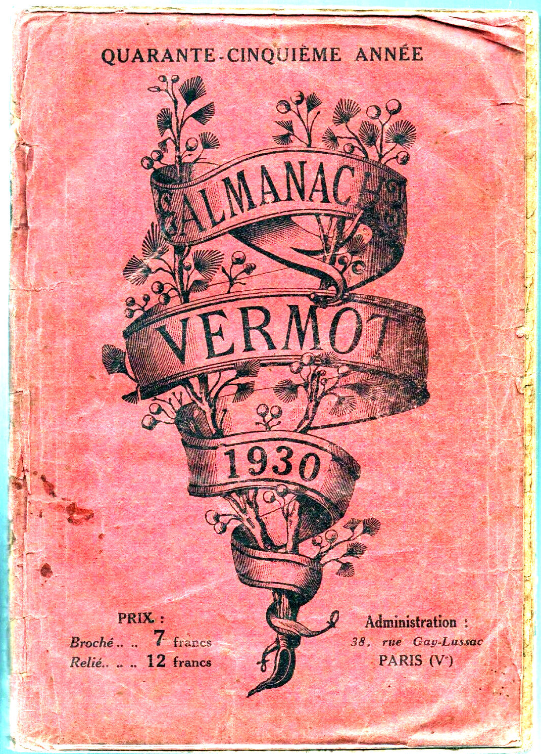 Almanach Vermot 1930