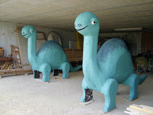 Maquette de dinosaures