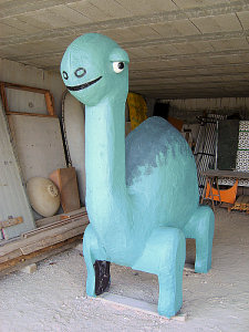 Maquette de dinosaure