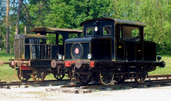 Locomotive - Château de St Fargeau