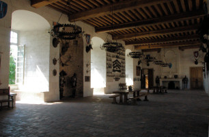 Salle d'armes du château de St Fargeau