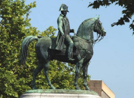 Statue of Napoleon at La Roche/Yon