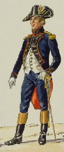 Uniforme d'officier du génie de l'expédition de Saint-Domingue