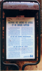 Au moment de pénétrer dans le grand amphithéâtre des Arènes de Lutèce à Paris (5ième), la mémoire de Joseph Louis CAPITAN est rappelée au visiteur. Et au pied de celles-ci, rue des Arènes, un square porte son nom en souvenir de son action pour la restauration de ce haut lieu d'histoire.